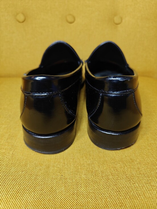 Allen Edmonds Preston Loafers Black Patent Leather Slip On Dress Shoe Men\'s 10.5 main image 10